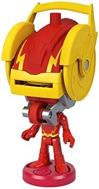 Imaginext The Flash helmet that shifts into a Speed Force Cycle