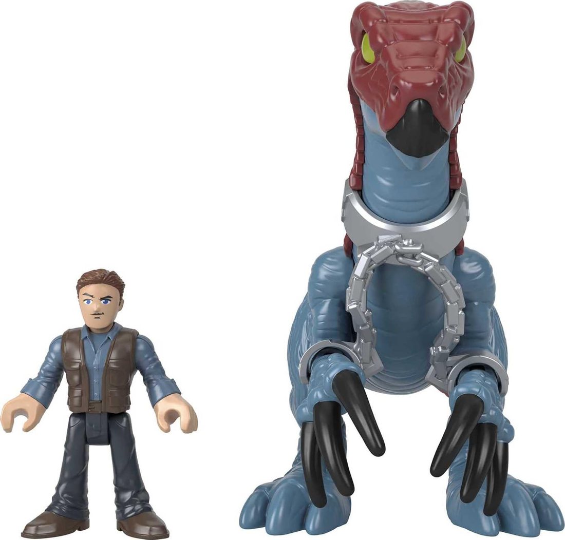 Therizinosaurus & Owen Grady, view 5