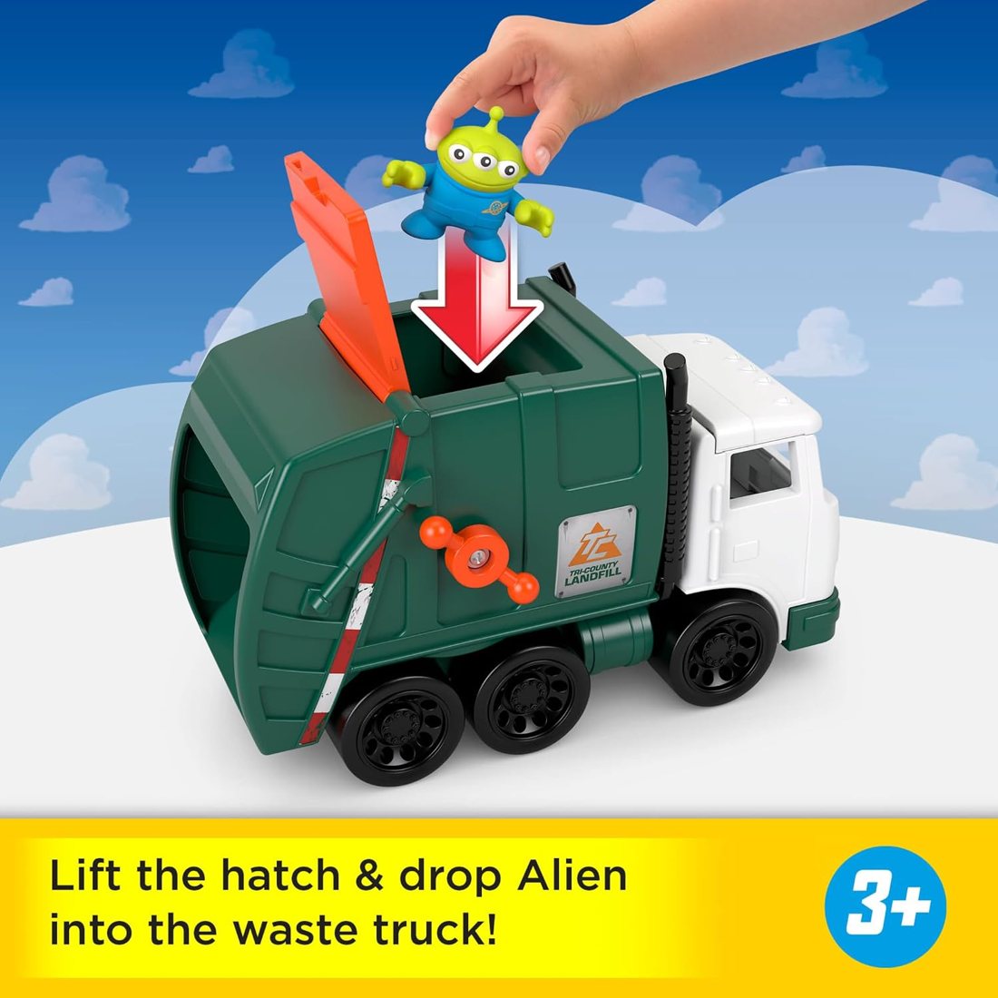 Toy Story Garbage Truck Playset, view 3
