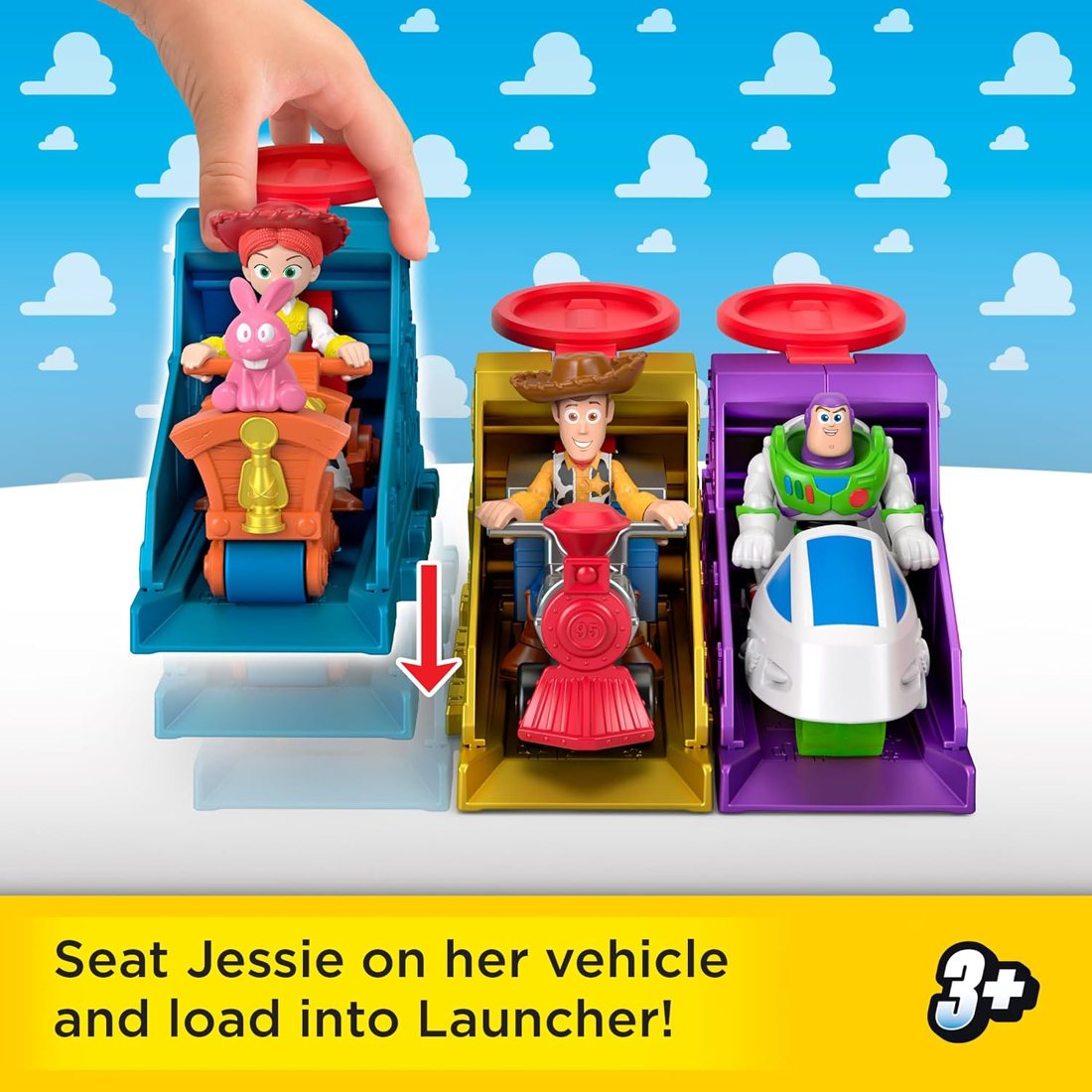 Toy Story Launcher Set with Jessie, view 3