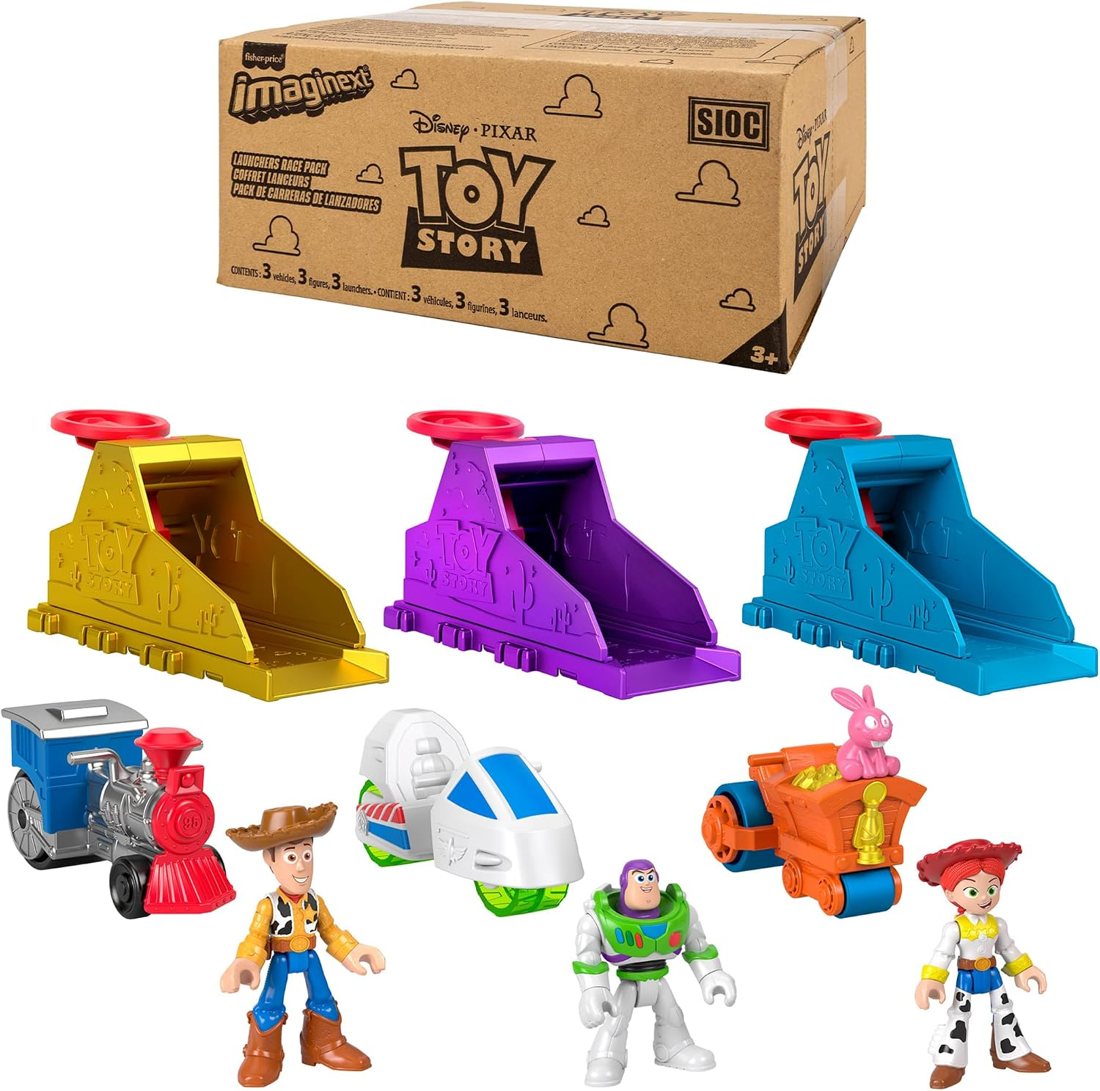 Toy Story 3-Pack Launcher Race Set, view 2
