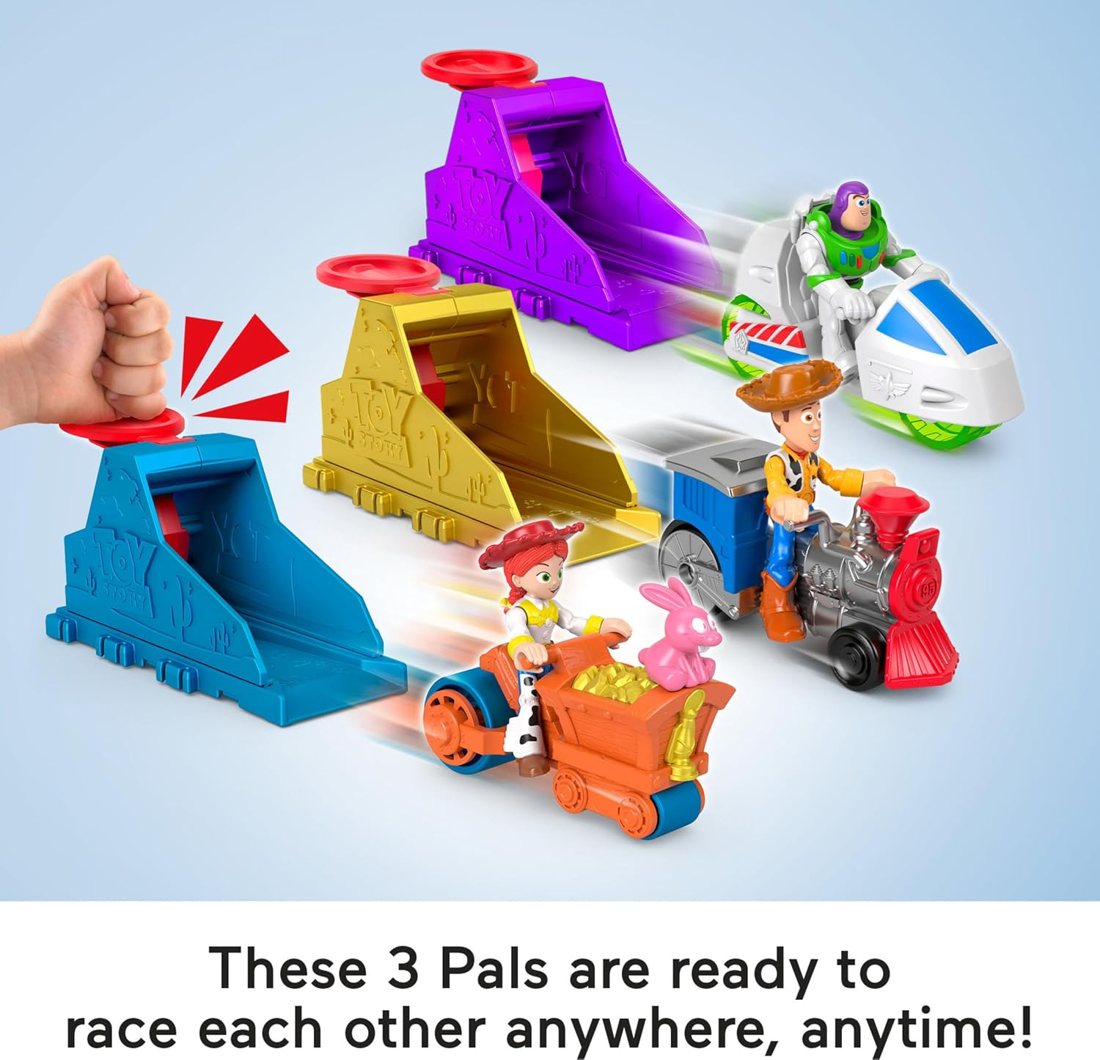 Toy Story 3-Pack Launcher Race Set, view 6