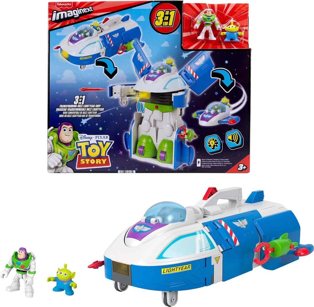 Transforming Buzz Lightyear Ship, view 2