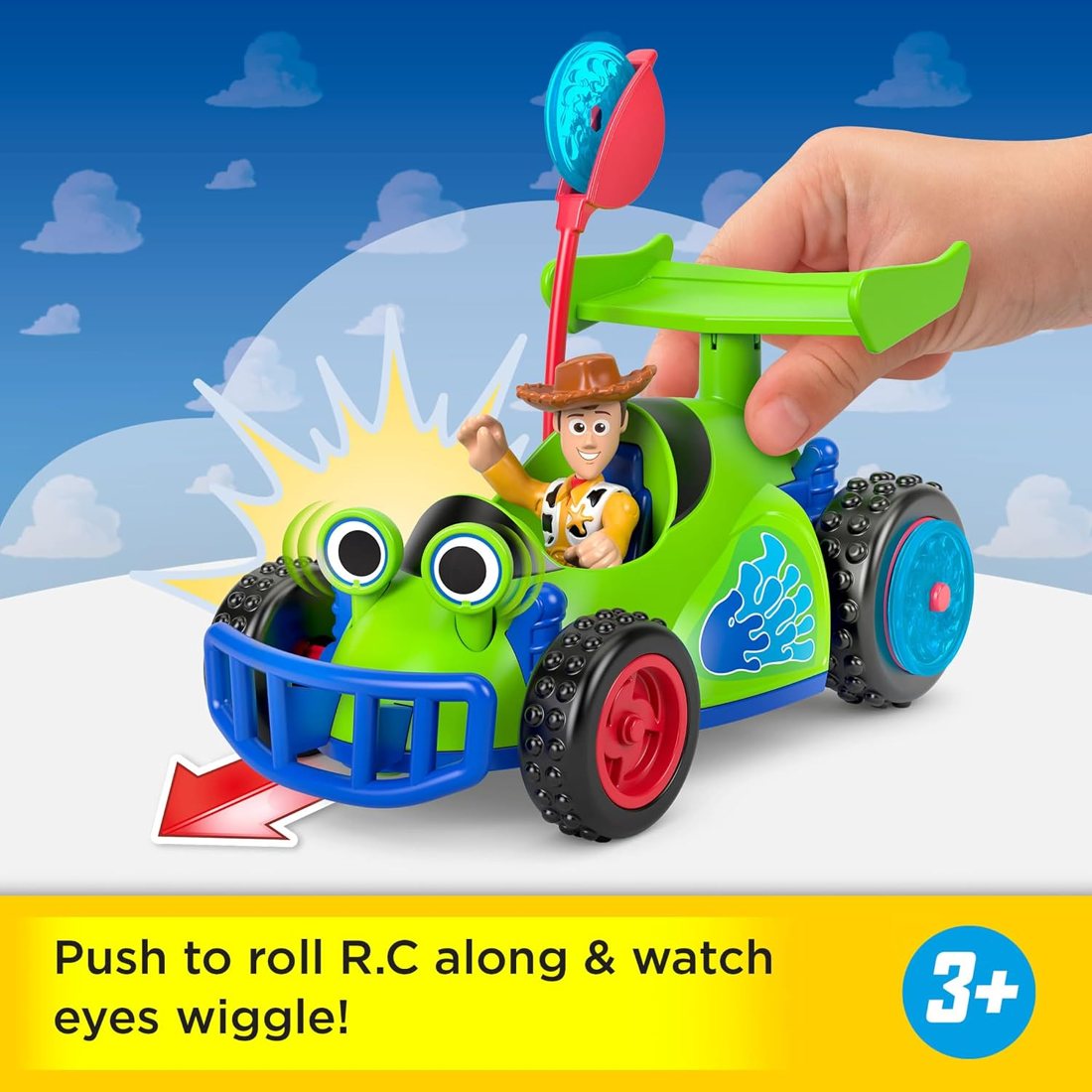 Toy Story Woody and R.C. Play Set, view 4