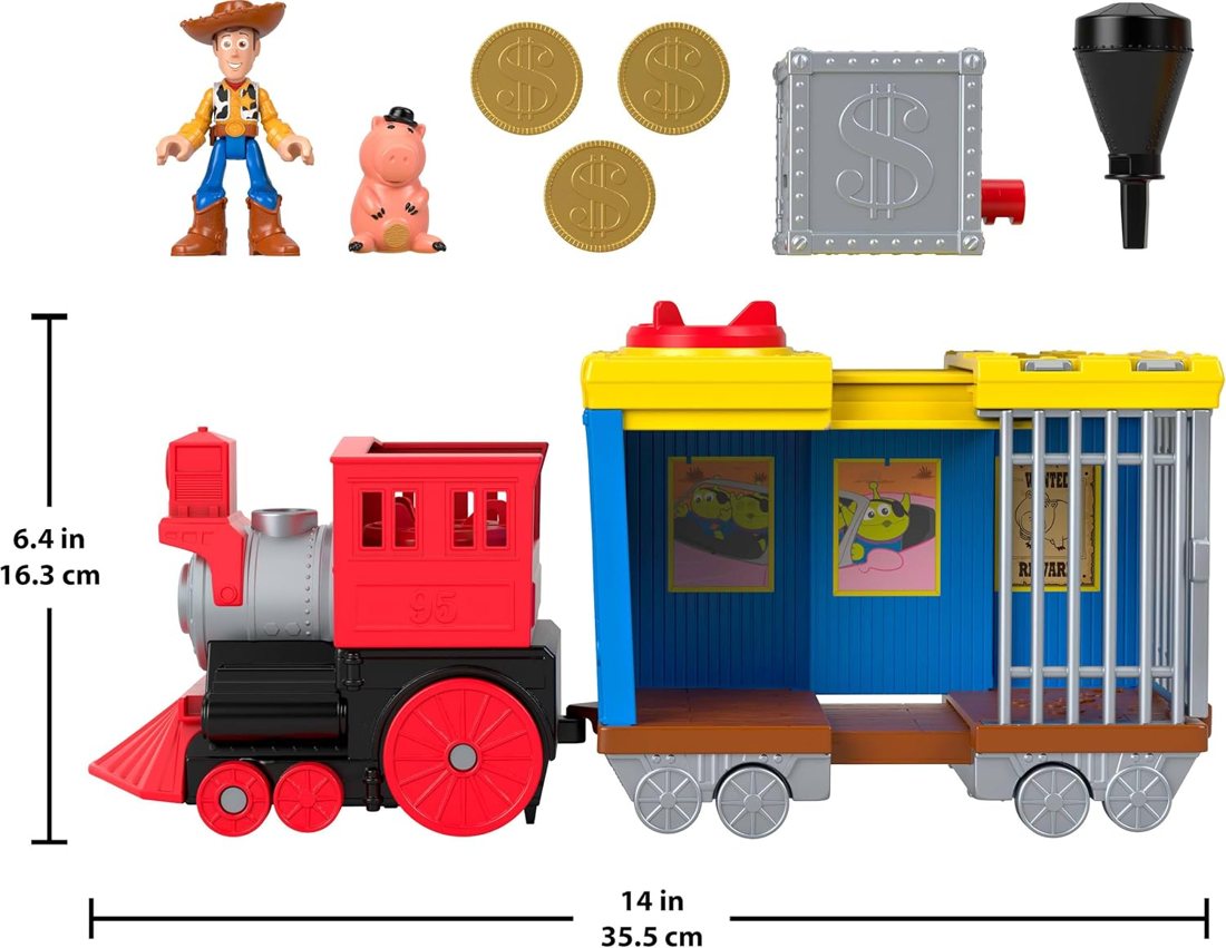 Toy Story Woody's Round Up Train, view 4