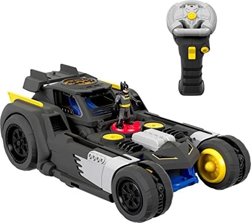Imaginext remote control Transforming Batmobile in raised battle mode