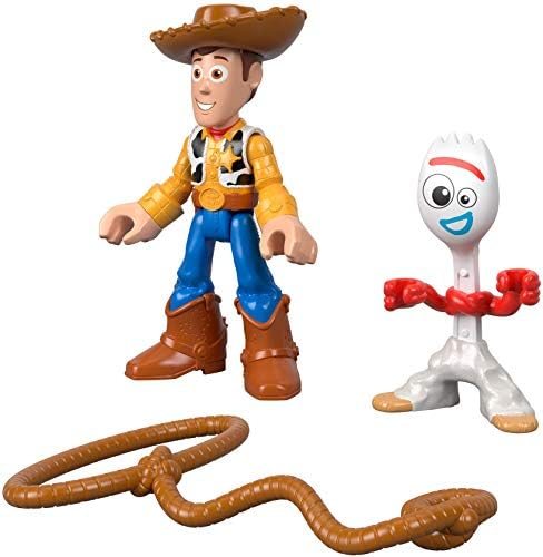 Imaginext Toy Story 4 Woody and Forky figures