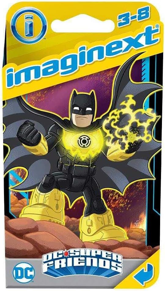 Yellow Lantern Batman Mini Figure, view 2